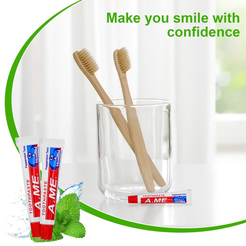 Pocket-sized toothpaste dimensions 0.79 x 3.27 inches