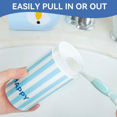 Travel toothbrush case ready for camping or business trips