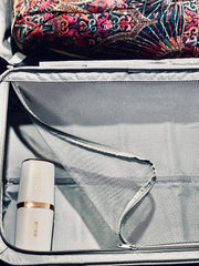 Durable, easy-to-clean travel organizer with protective cover