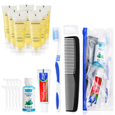 Slequipo 30-set travel toothbrush kit packaging