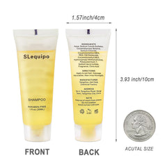 Plastic comb included in the travel kit