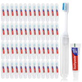 Travel toothbrush kit with case and toothpaste - image 1 of 6