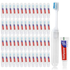 Travel toothbrush kit with case and toothpaste - image 1 of 6
