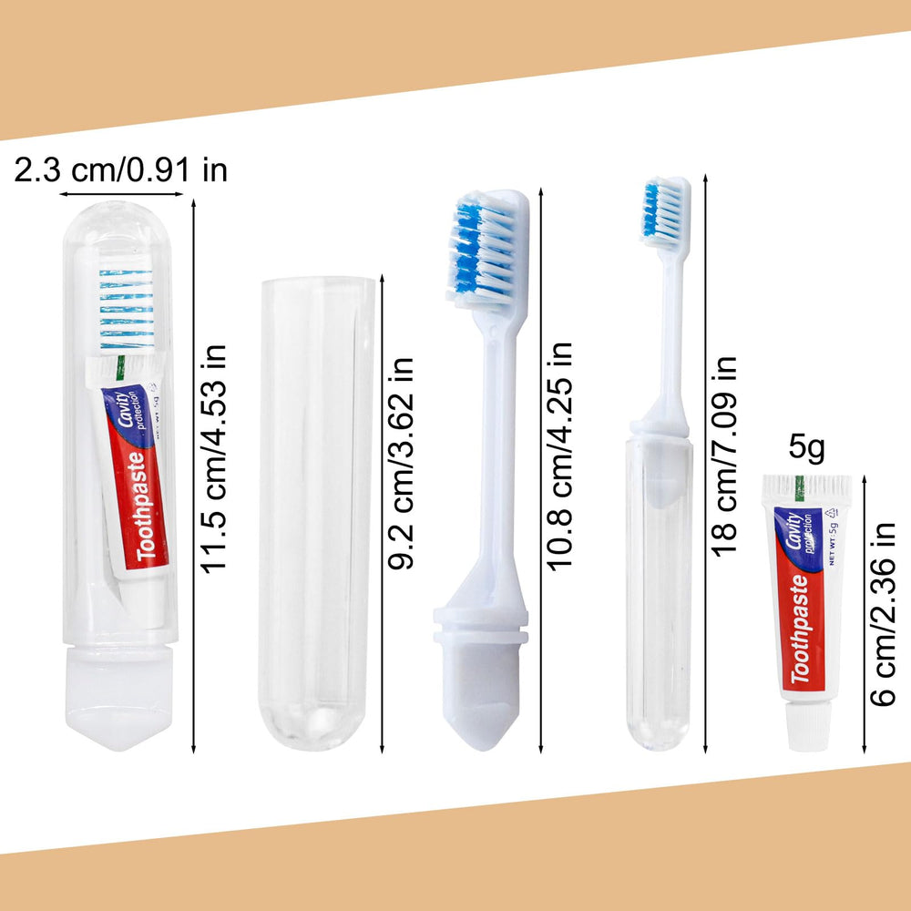 Lilingsty travel toothbrush pack for camping and business trips - image 6 of 6