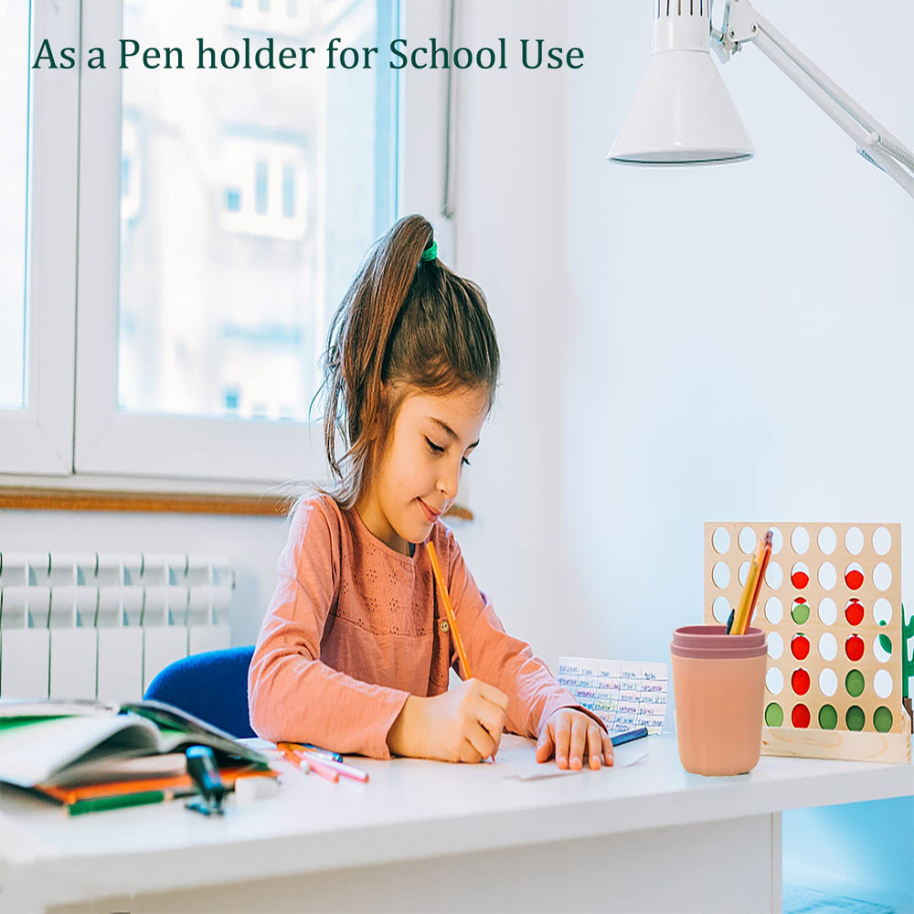 Packaging includes two cases in navy blue and lotus color