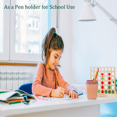 Packaging includes two cases in navy blue and lotus color