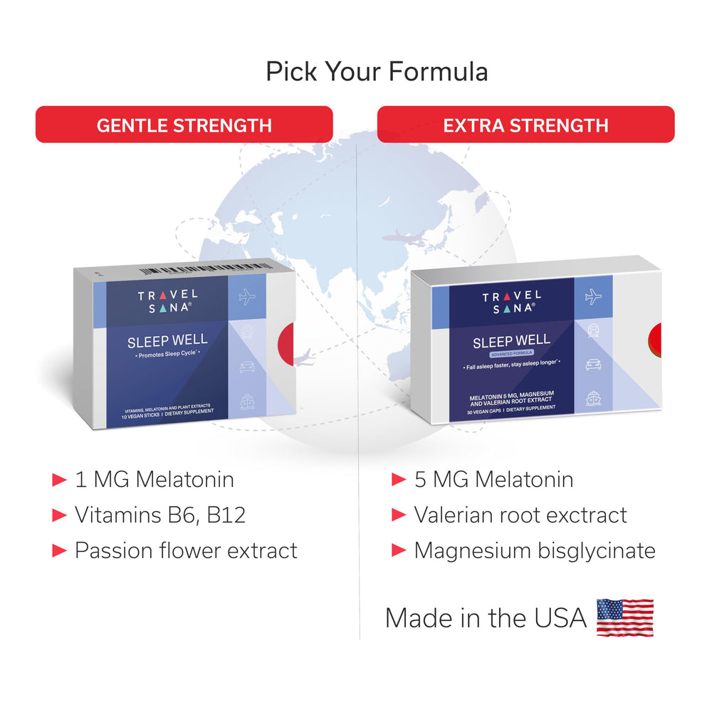 Sleep Well Advanced Formula 30 servings vegan capsules package