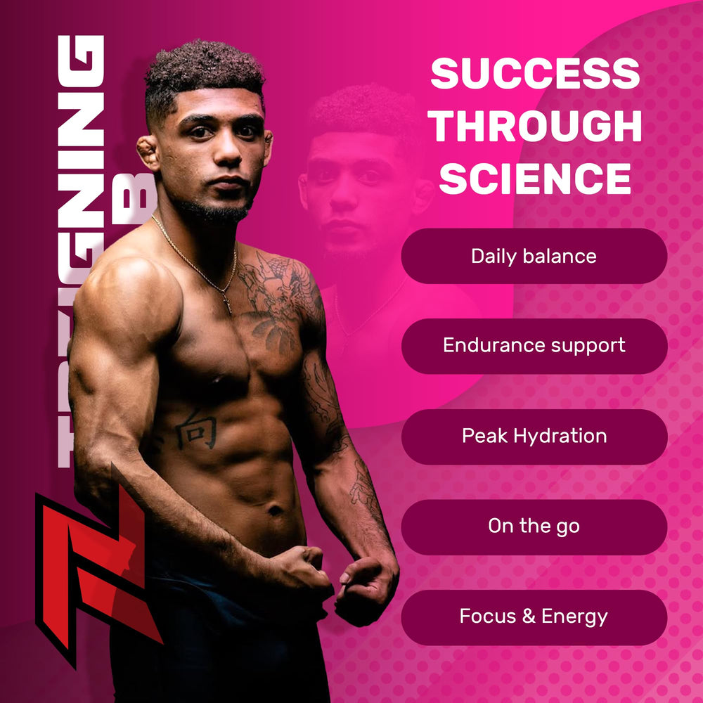 USA-made electrolyte powder container with 30 servings