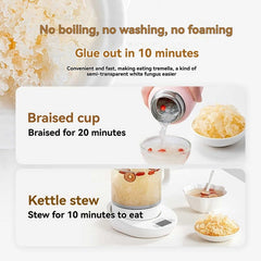 Dried snow fungus product packaging - view 3