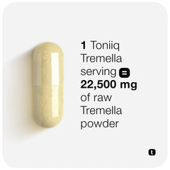 Third-party lab testing certificate for Tremella supplement