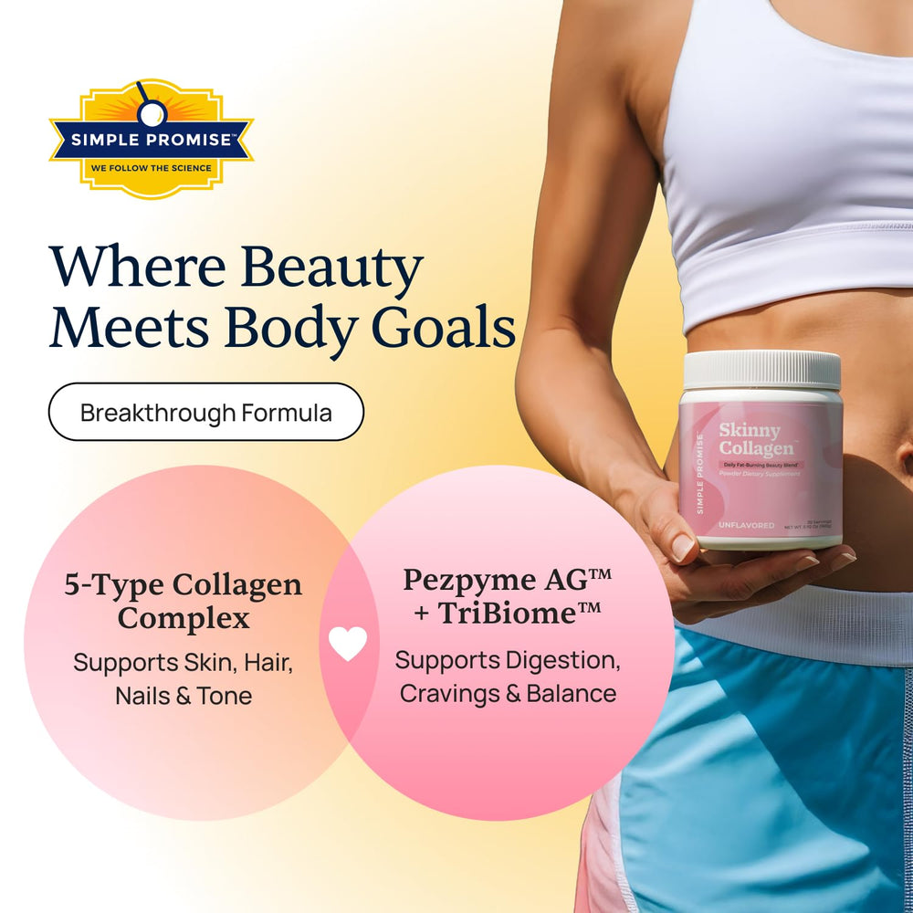 TriBiome postbiotic included in collagen powder for gut health.