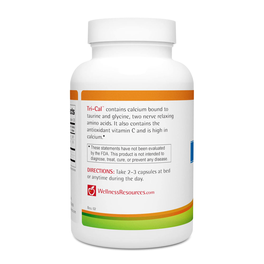 Packaging of Tri-Cal - Wellness Resources, USA-made