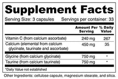 Wellness Resources Tri-Cal product information label