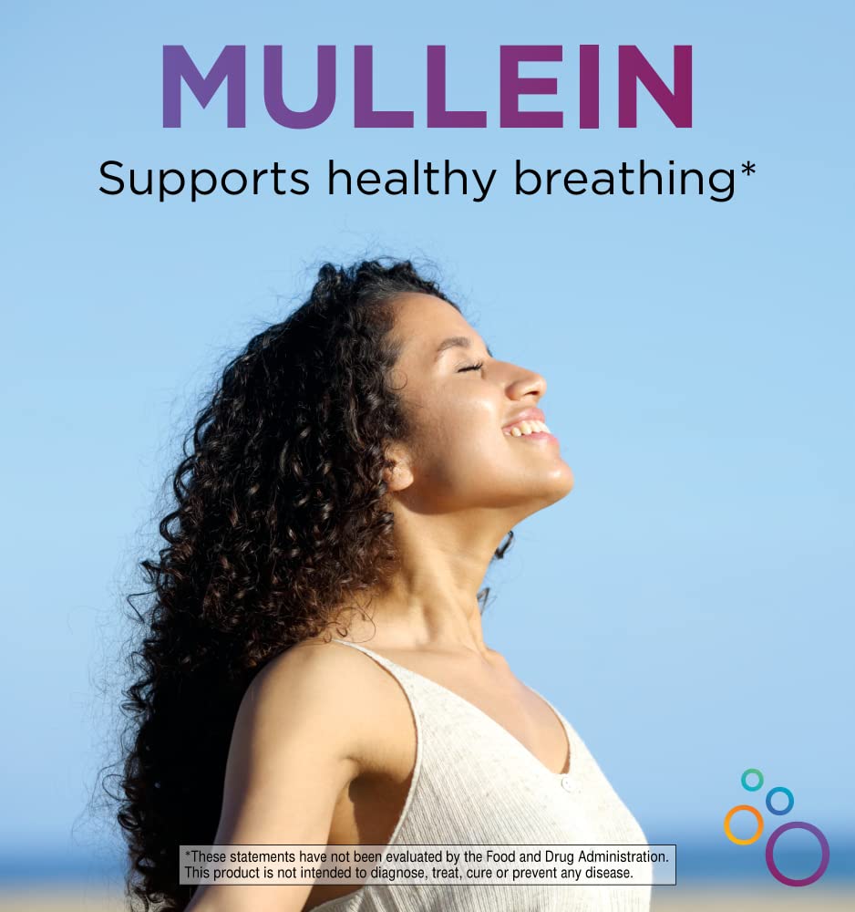 Serving size and 30 servings per bottle of TriGuard MULLEIN Plus