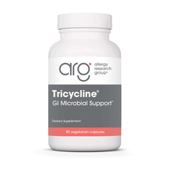 Bottle label of Allergy Research Group Tricycline
