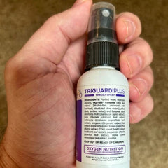 2oz TriGuard Plus bottle with spray nozzle
