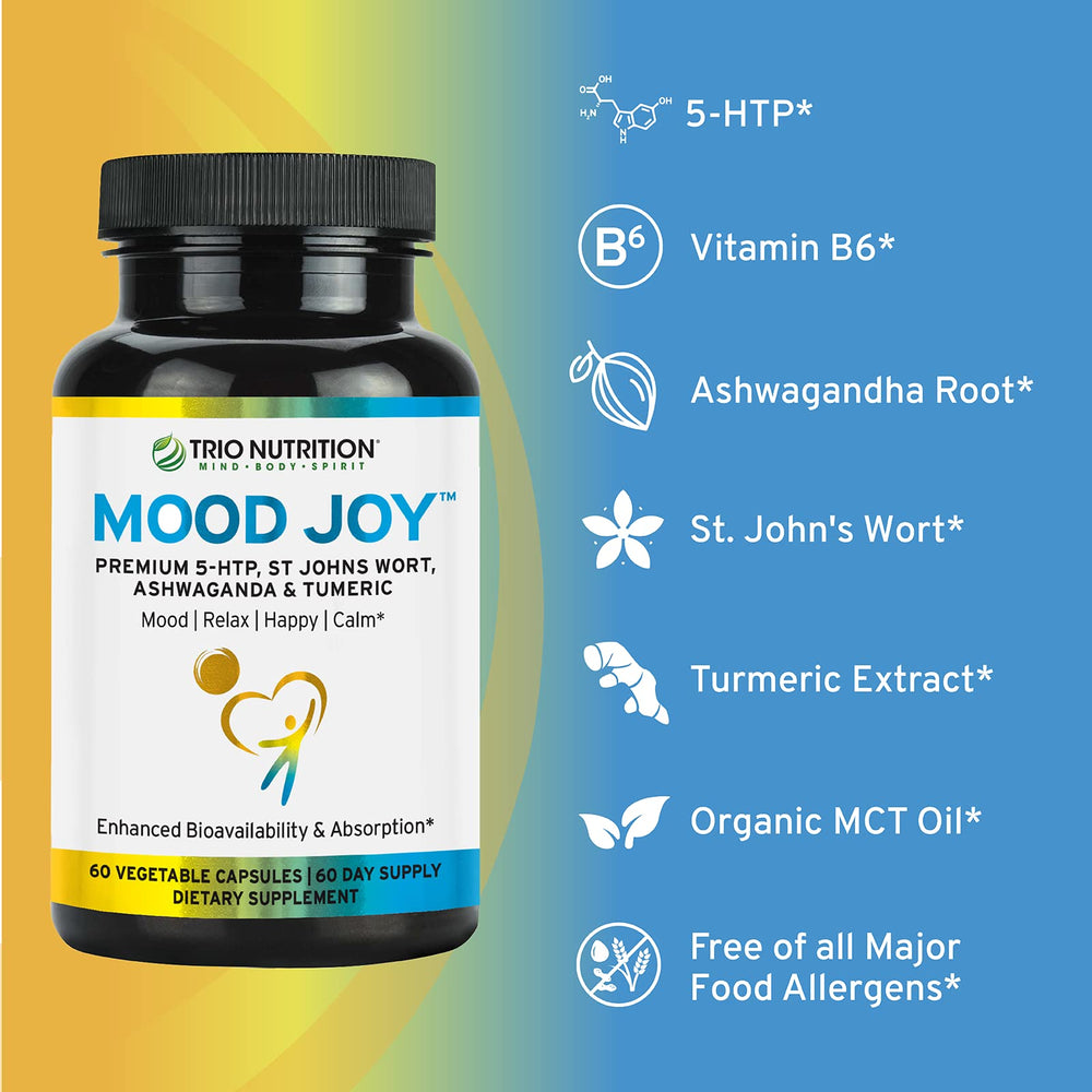 5-HTP ingredient illustration for Trio Mood Joy