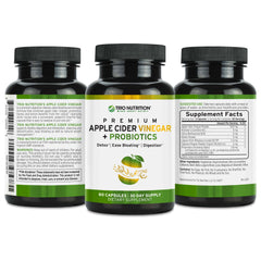 TRIO NUTRITION flavorless-acv-capsules: keto-friendly capsules without taste for easy daily use