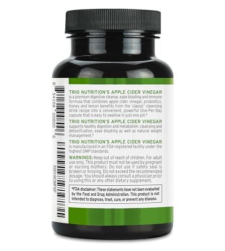 TRIO NUTRITION probiotics-multi-strain-capsules: multi-strain probiotic blend supports digestive balance