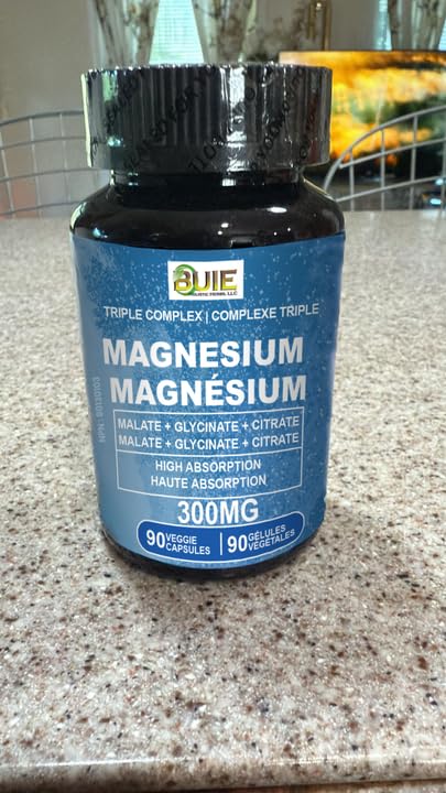 Bottle of Triple Complex Magnesium 300mg vegan capsules