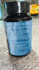 Close-up of magnesium glycinate, citrate and malate capsules