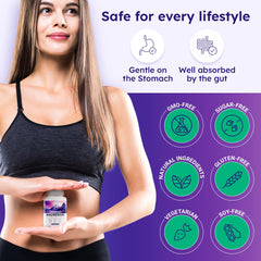 Daily wellness use of magnesium capsules