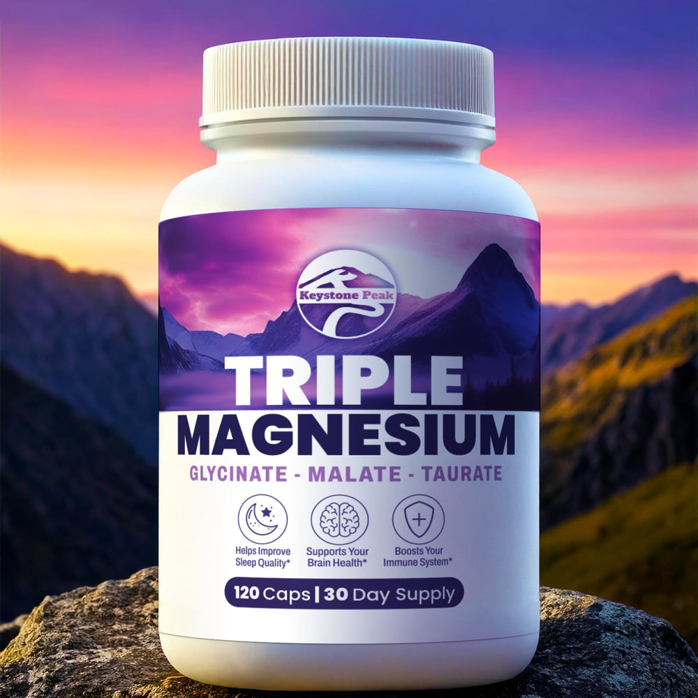 Daily wellness magnesium blend in use