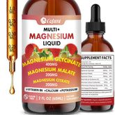 Triple Magnesium Complex Liquid bottle front view