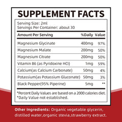 Dropper releasing magnesium drops into a beverage
