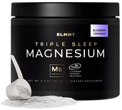 Triple Sleep Magnesium L-Threonate powder bottle with scoop