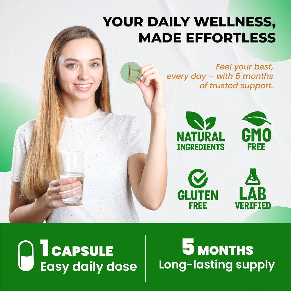 Tripple Magnesium Complex packaging on a white surface