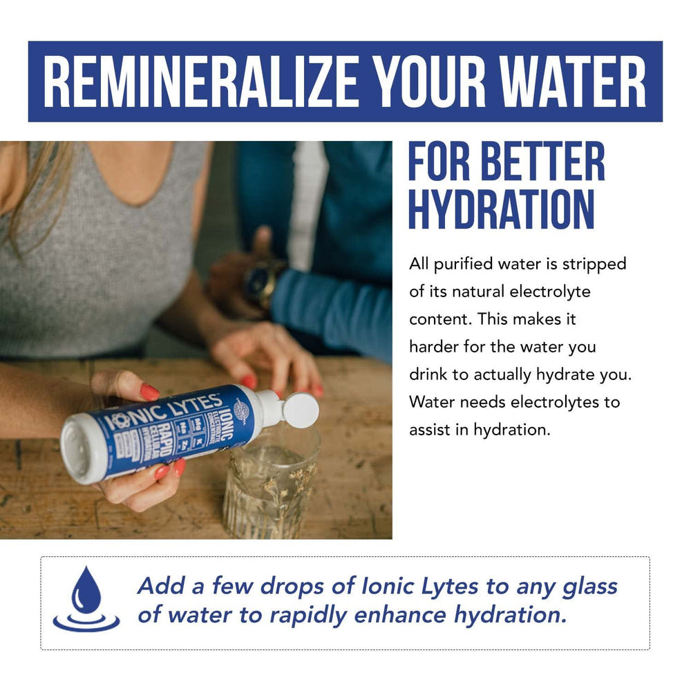 Triquetra Health Ionic Lytes ingredient sea minerals close-up emphasizing purified minerals