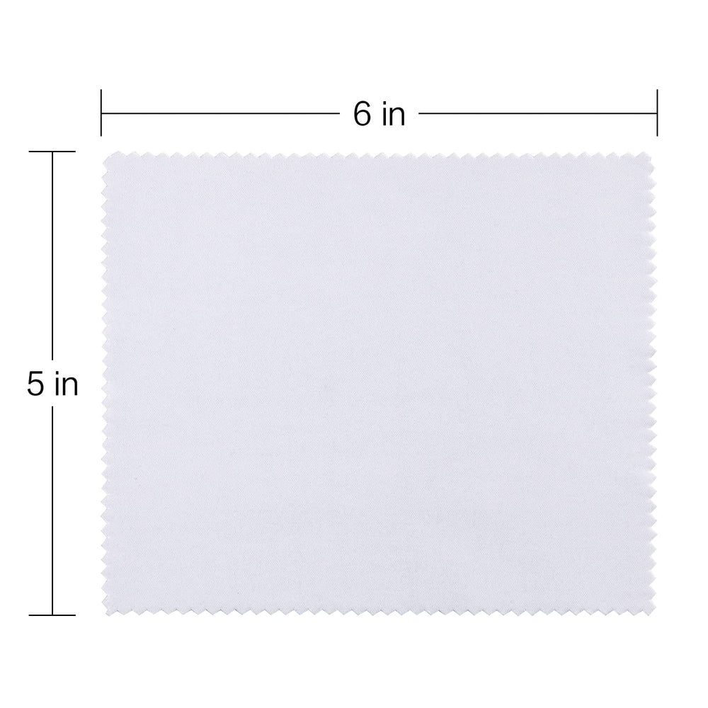 Pack of 12 microfiber lens wipes for glasses and screens