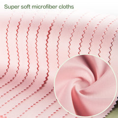 Soft lint-free cleaning cloth 5x6 inch for camera lenses and screens