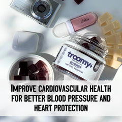 30-count bottle of Troomy Recovery Gummies