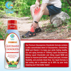 Pour-and-dispense Tropical Oasis 16 oz bottle