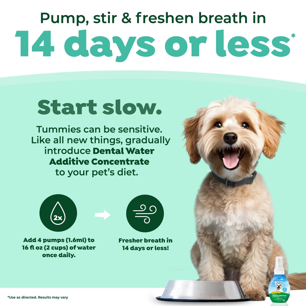 How to use TropiClean Fresh Breath Water Additive