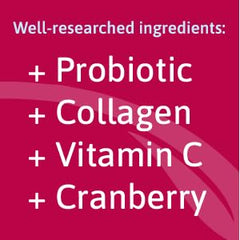 Serving suggestion showing two gummies per day