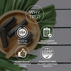 Gluten-free, soy-free, non-GMO TRU Detox packaging