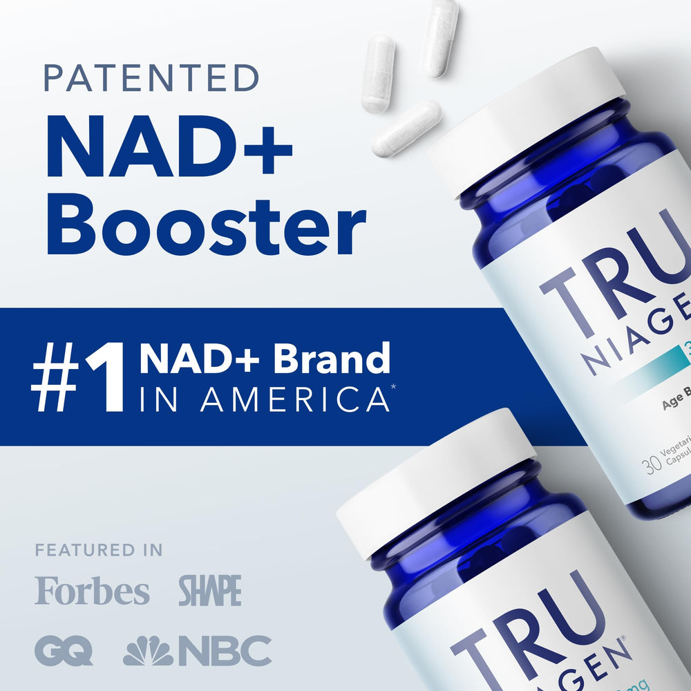 TRU NIAGEN ingredient science chart illustrating NAD+ pathway.