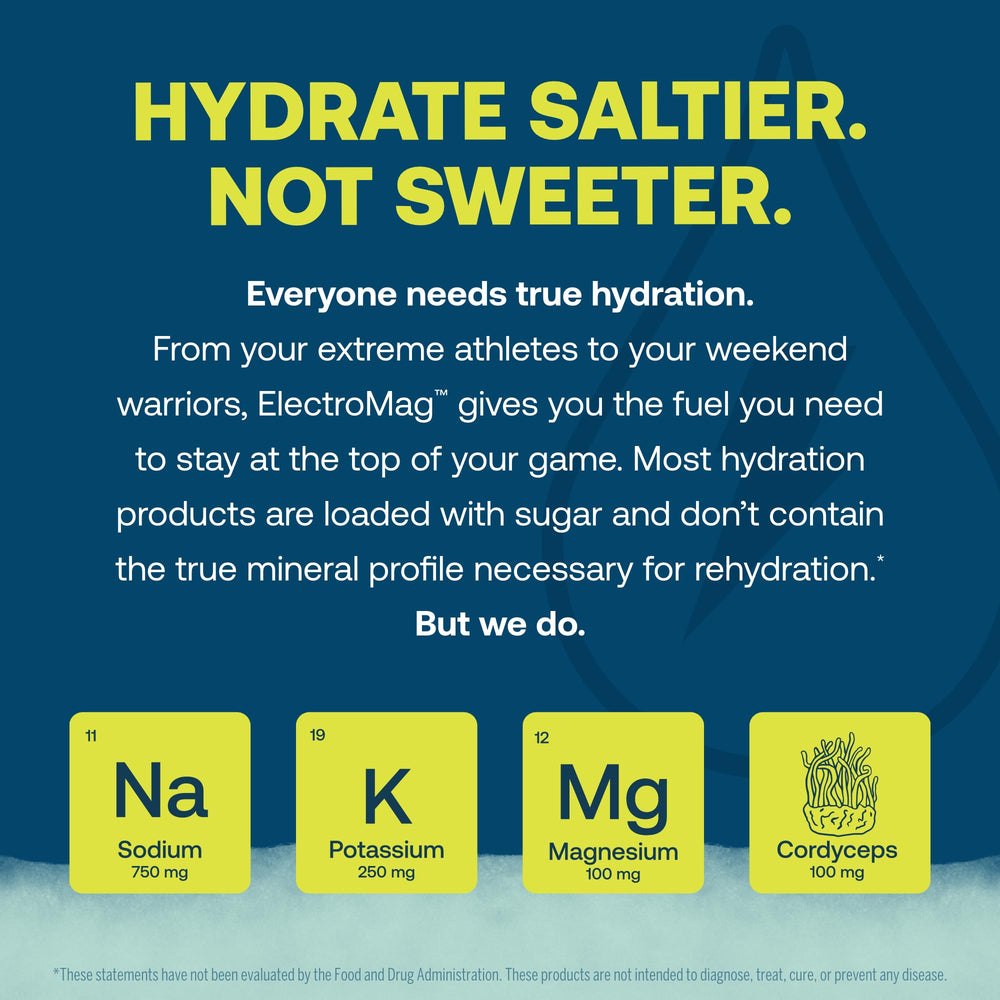 True Grace ElectroMag lemon lime drink served in glass with refreshing color