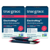 True Grace ElectroMag watermelon stick pack for rapid hydration on the go.