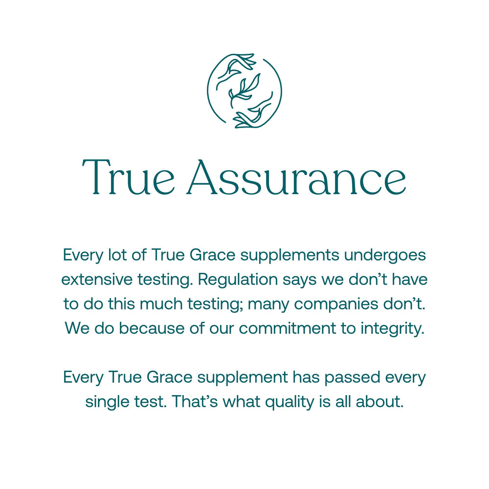 Sustainable packaging options: refill pouch and bottle for True Grace One Daily Multivitamin