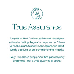 Sustainable packaging options: refill pouch and bottle for True Grace One Daily Multivitamin