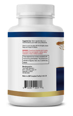 Side view of True Healing Naturals Fiber-Solve bottle and packaging