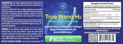 Close-up of True Nano H2 Green Tea capsule