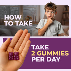 Vegan, Non-GMO formula Made in USA – GMP-certified facility label