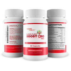 True You Health Blood Flow Boostoro Pro USA-made manufacturing seal emphasizes quality.