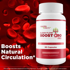 True You Health Blood Flow Boostoro Pro veins and vascular health depiction.