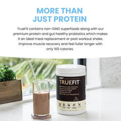 Probiotics and prebiotic fiber imagery for TrueFit